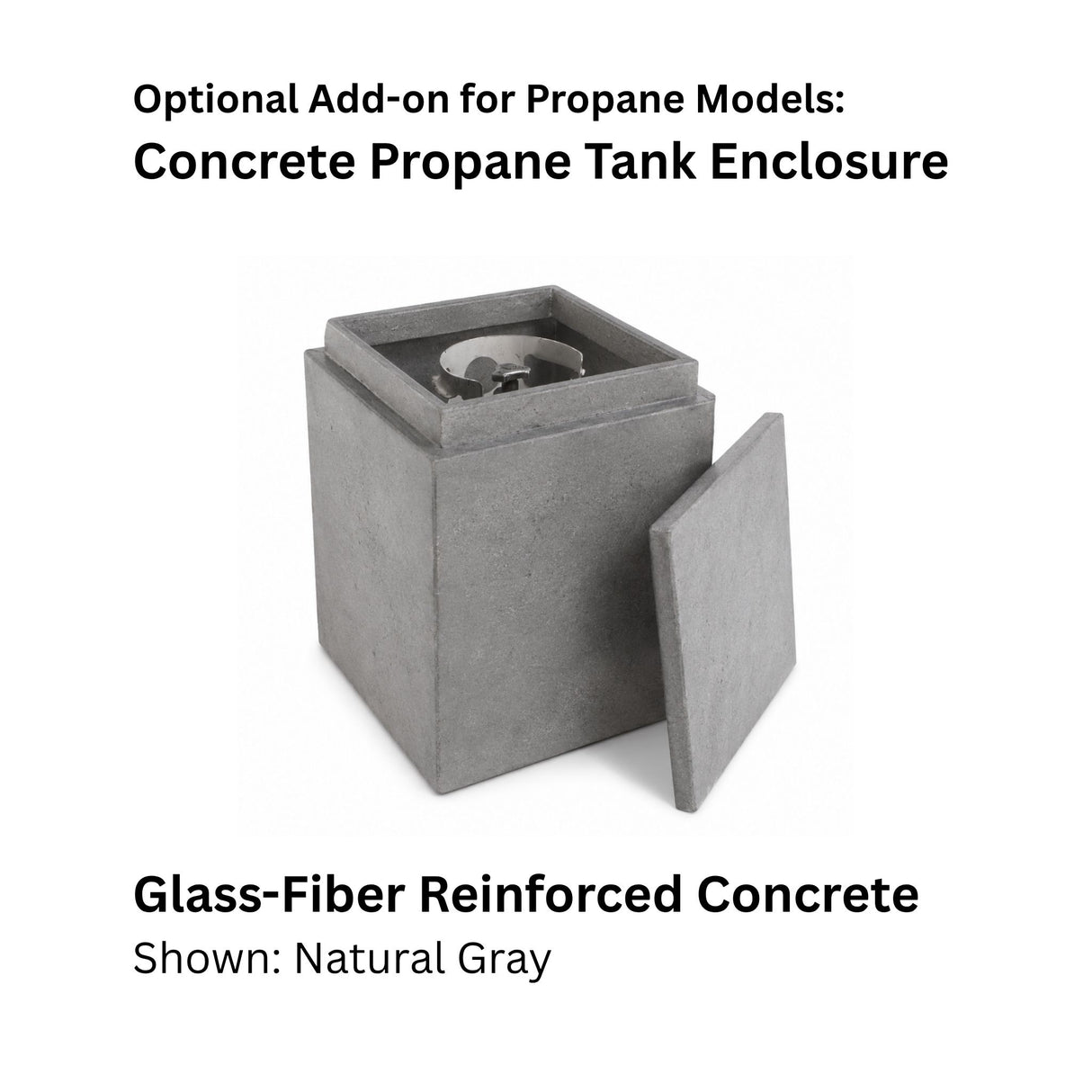 The Outdoor Plus Sonoma Concrete Fire Pit plus Free Cover