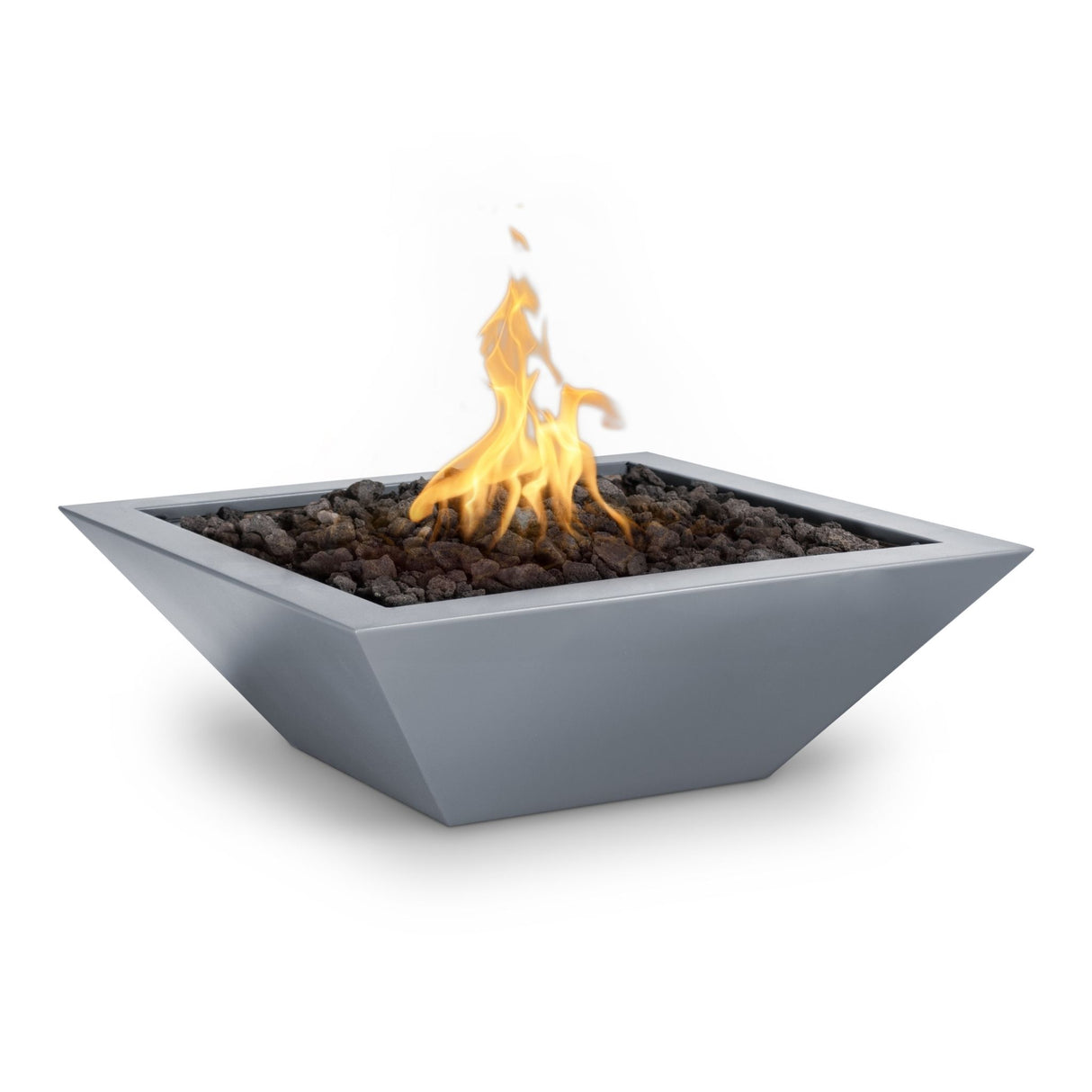 The Outdoor Plus Maya Powdercoated Steel Fire Bowl plus Free Cover