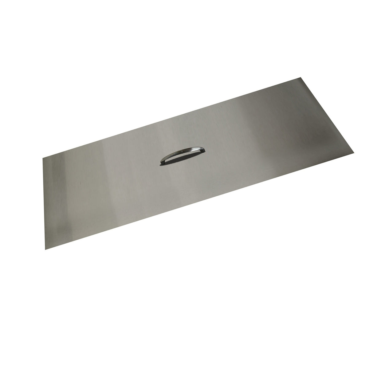 The Outdoor Plus 52" x 16" Stainless Steel Rectangular Fire Pit Lid