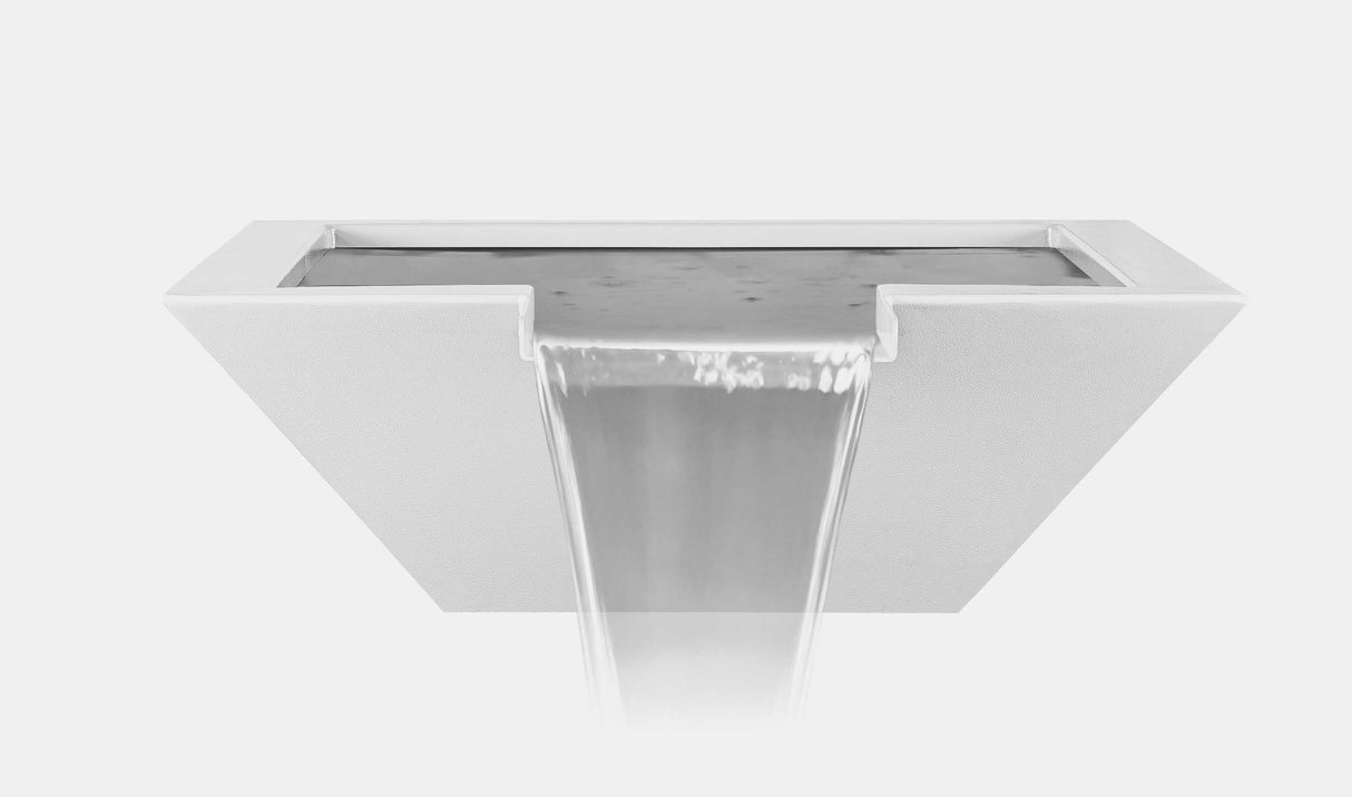 The Outdoor Plus Maya Powdercoated Steel Water Bowl plus Free Cover