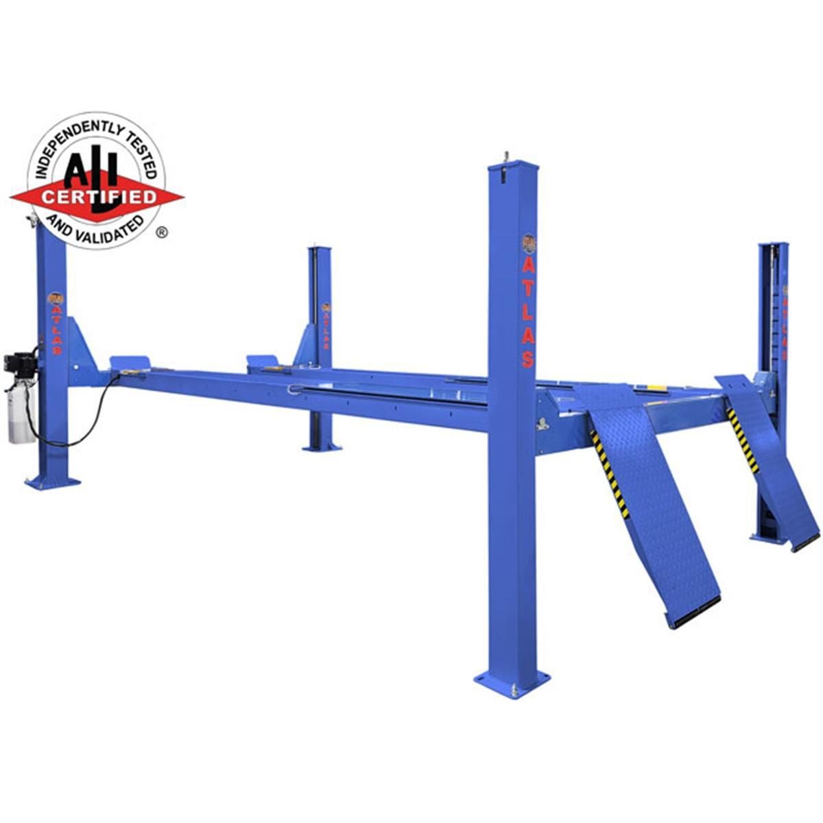 Atlas Platinum PVL14OF-EXT ALI Certified Open Front Alignment 4 Post Lift