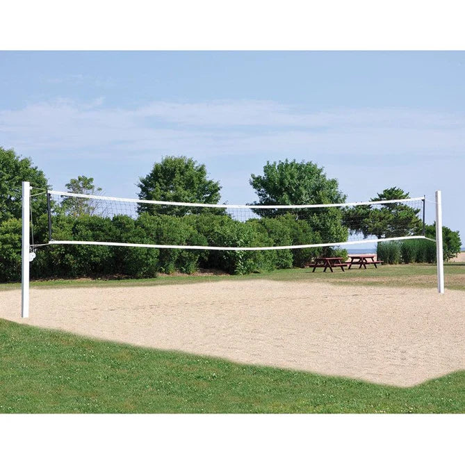 Jaypro Coastal Competition Outdoor Volleyball System (4 in.) (Square Post)-OCC-500