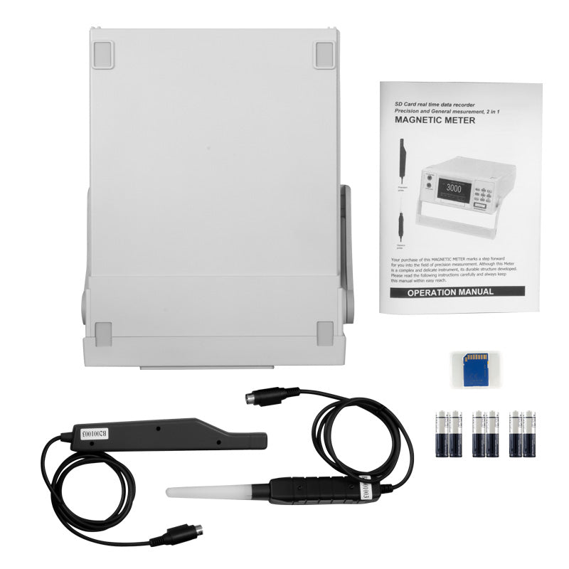 PCE 0 - 30,000G Tabletop AC DC EMF Detector & Magnetometer Gauss Magnetic Field Meter