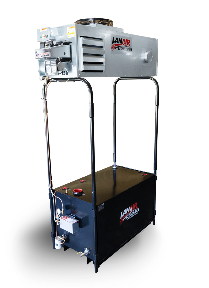 Lanair LS-150 Pro Series Waste Oil Heater, 150,000 BTU