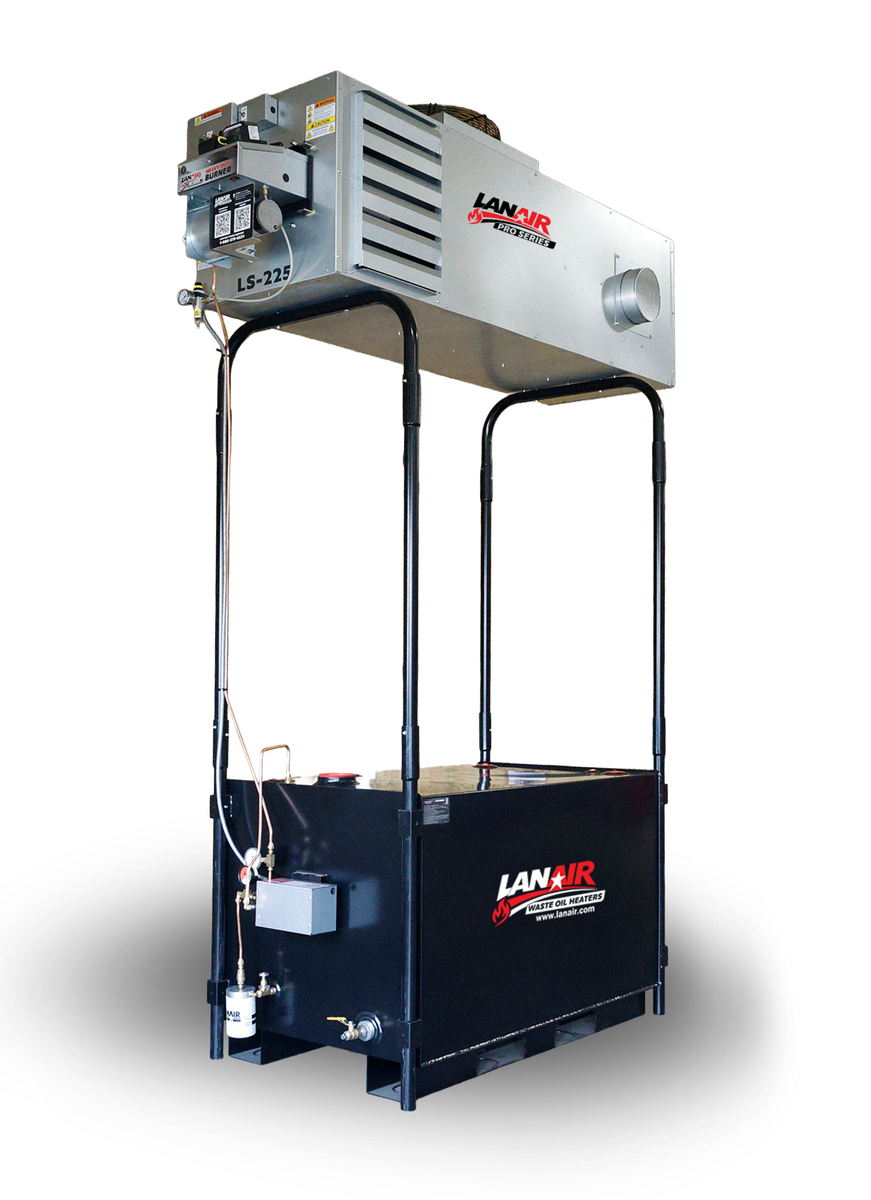 Lanair LS-225 Pro Series Waste Oil Heater, 225,000 BTU