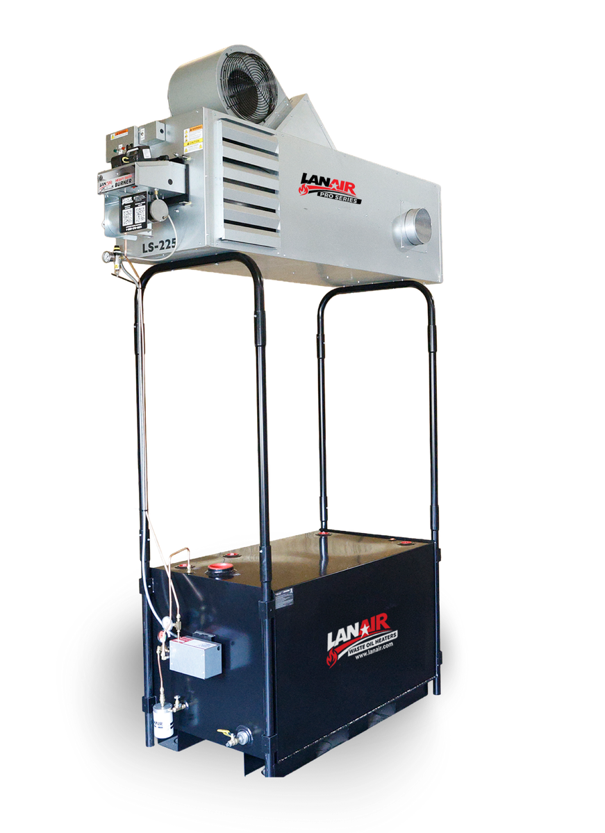 Lanair LS-225D Pro Series Waste Oil Heater, 225,000 BTU