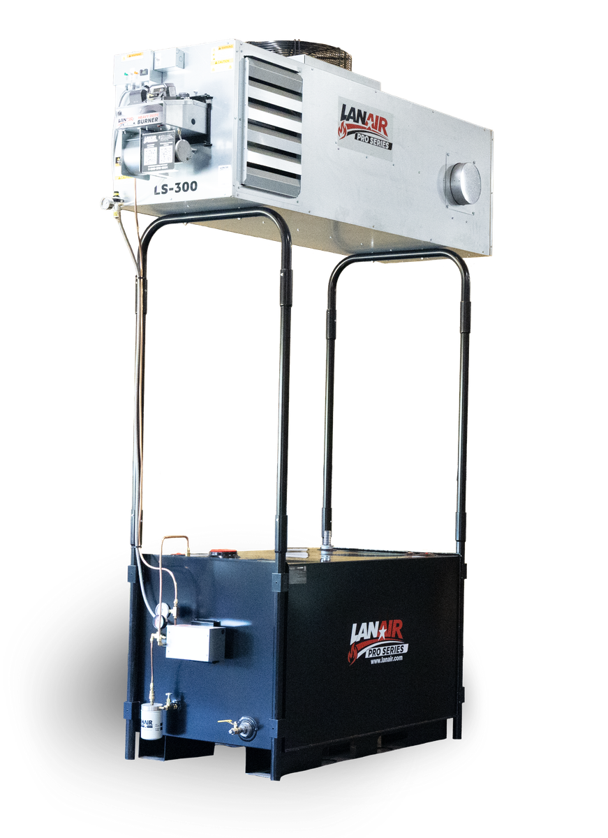 Lanair LS-300 Pro Series Waste Oil Heater, 300,000 BTU