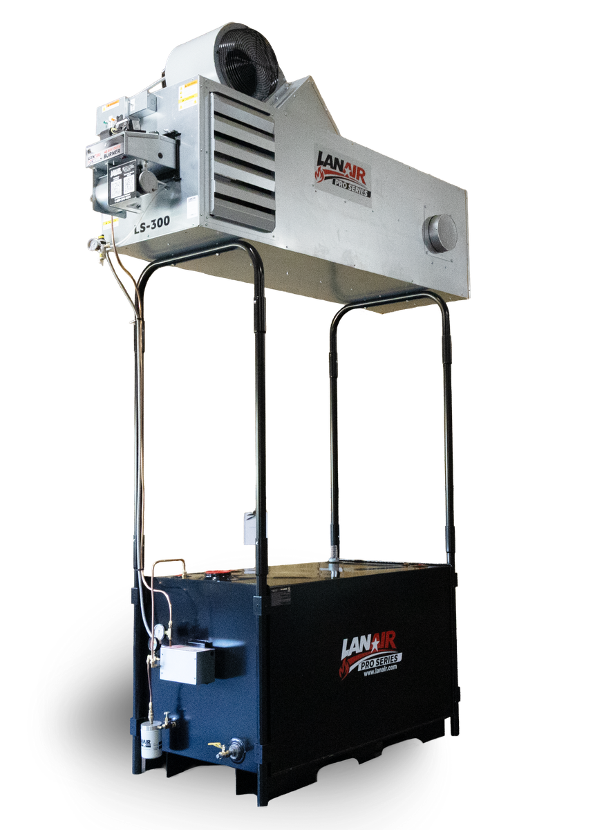 Lanair LS-300D Pro Series Waste Oil Heater, 300,000 BTU