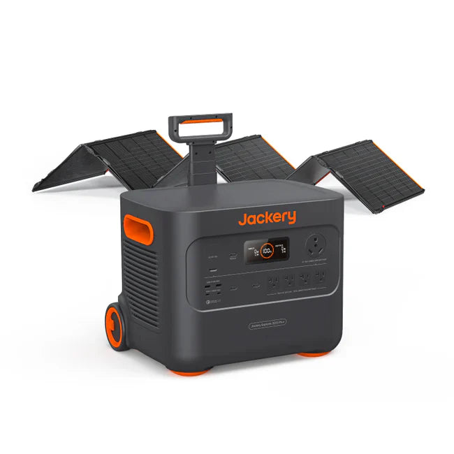 Jackery Explorer 2000 Plus Solar Generator + SolarSaga 500 X