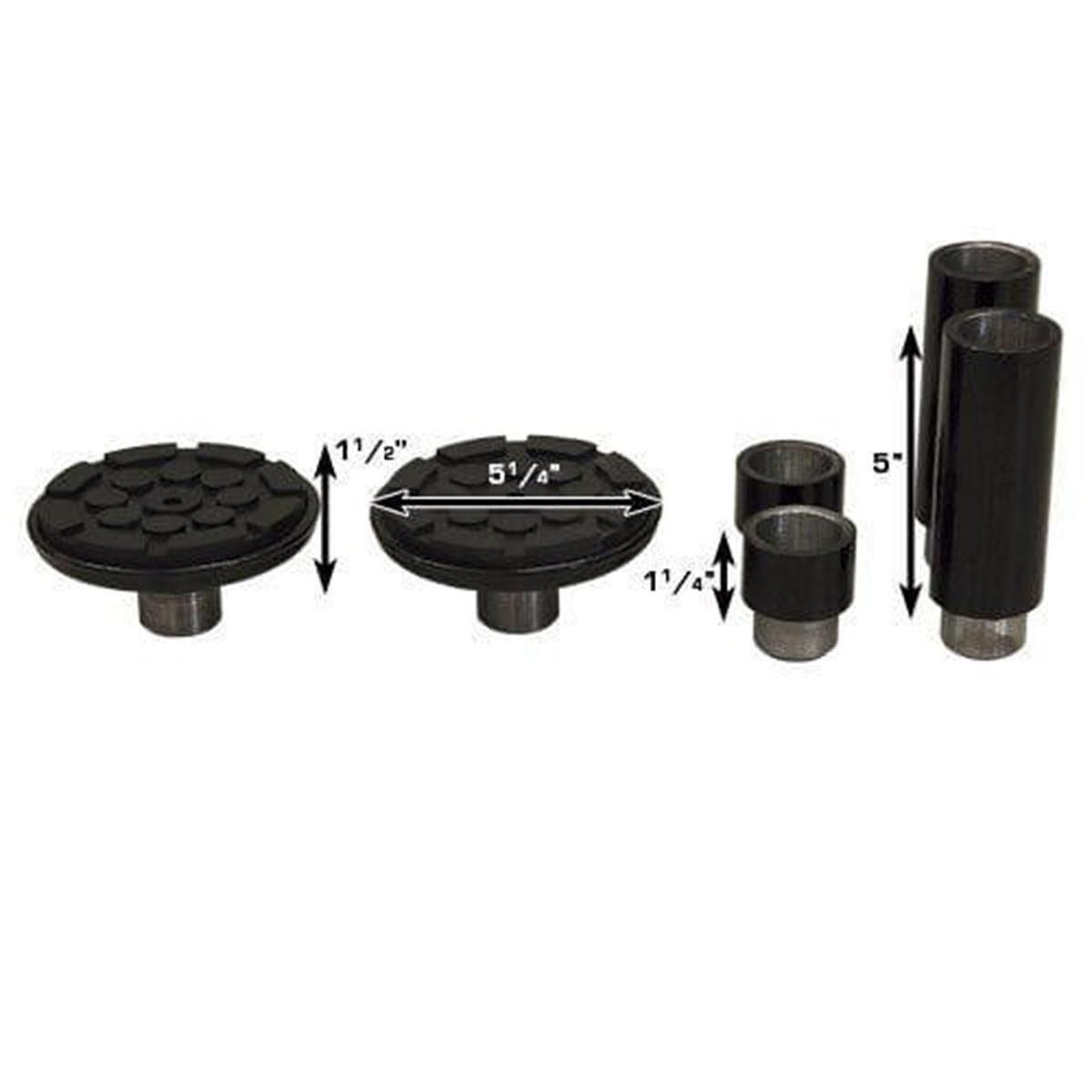 Atlas PRO9000 4 Post Lift + RJ35 Sliding Jacks Combo