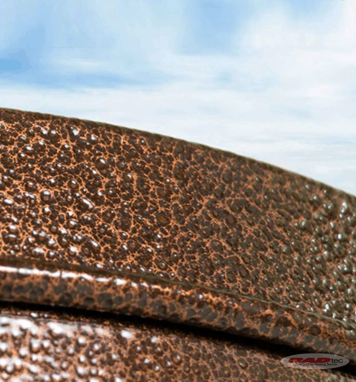 RADtec Real Flame Heater Antique Bronze - RF2-MT-ANT-BRZ