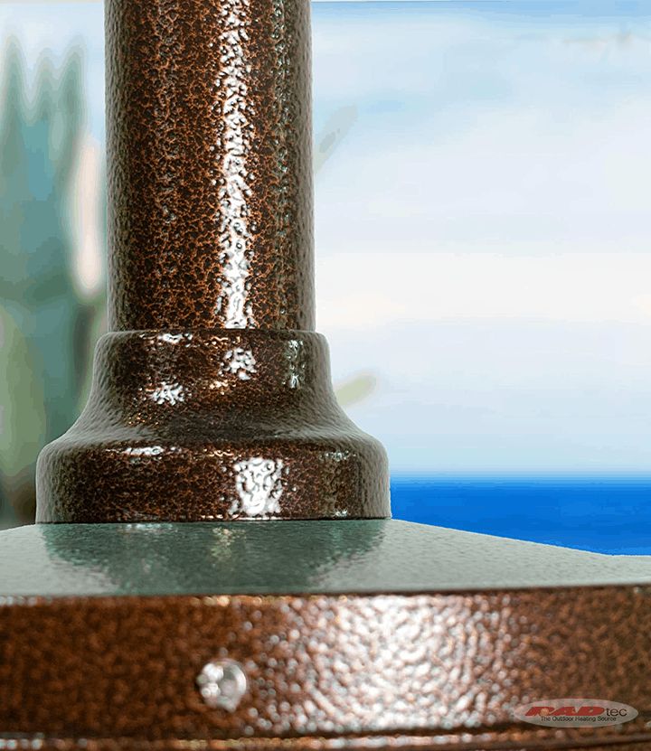 RADtec Real Flame Heater Antique Bronze - RF2-MT-ANT-BRZ