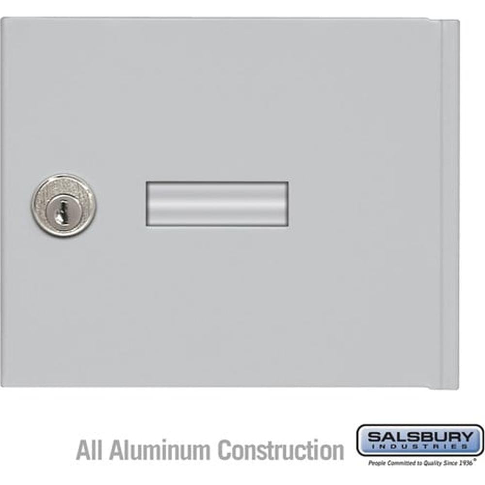 Replacement Door with Resettable Combination Lock - Standard A Size - for Cell Phone Locker - Aluminum by Salsbury