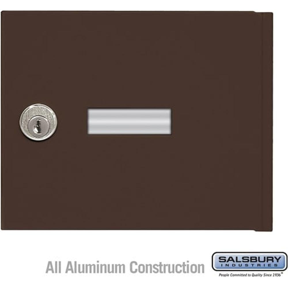 Replacement Door with Resettable Combination Lock - Standard A Size - for Cell Phone Locker - Aluminum by Salsbury