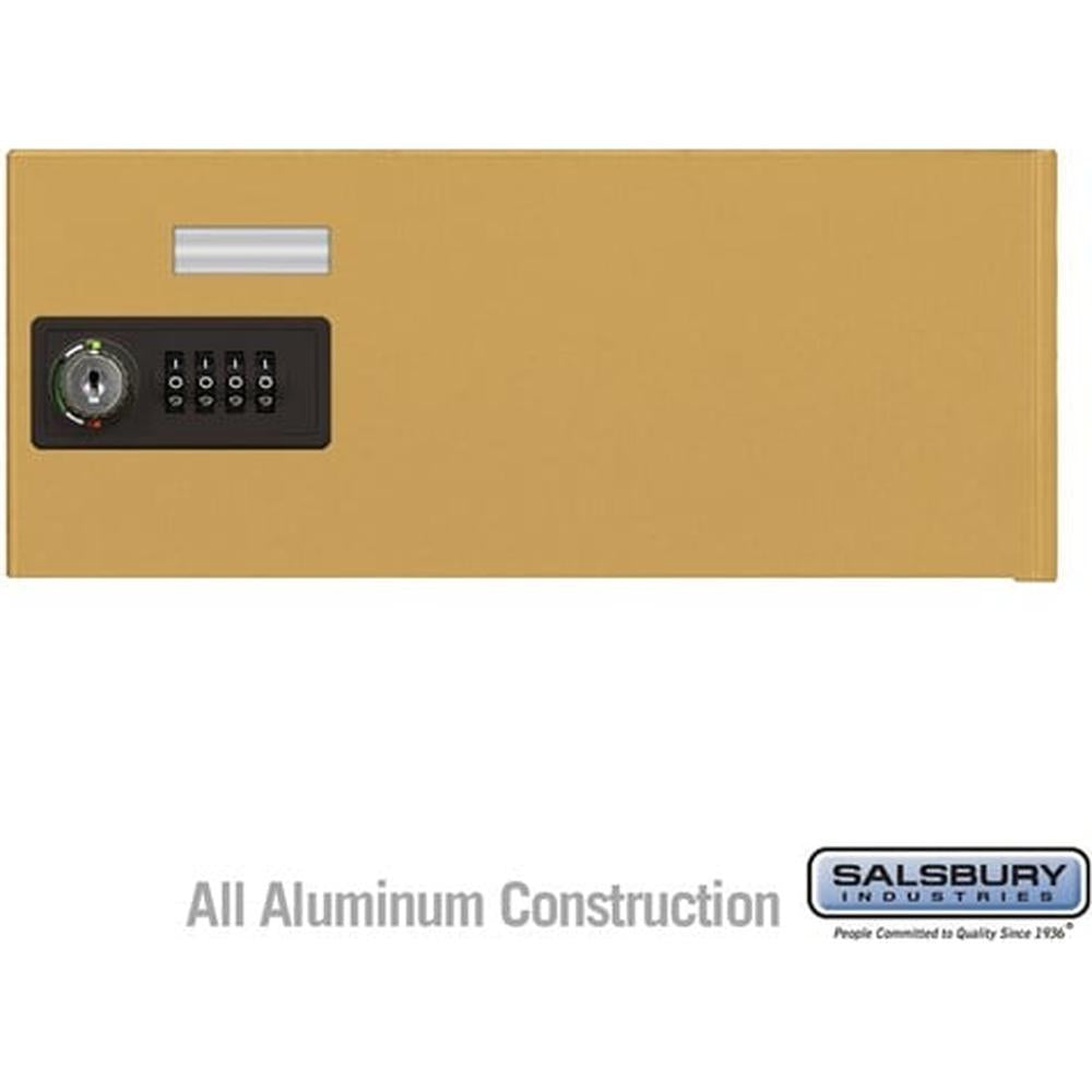 Replacement Door with Resettable Combination Lock - Standard B Size - for Cell Phone Locker - Aluminum by Salsbury