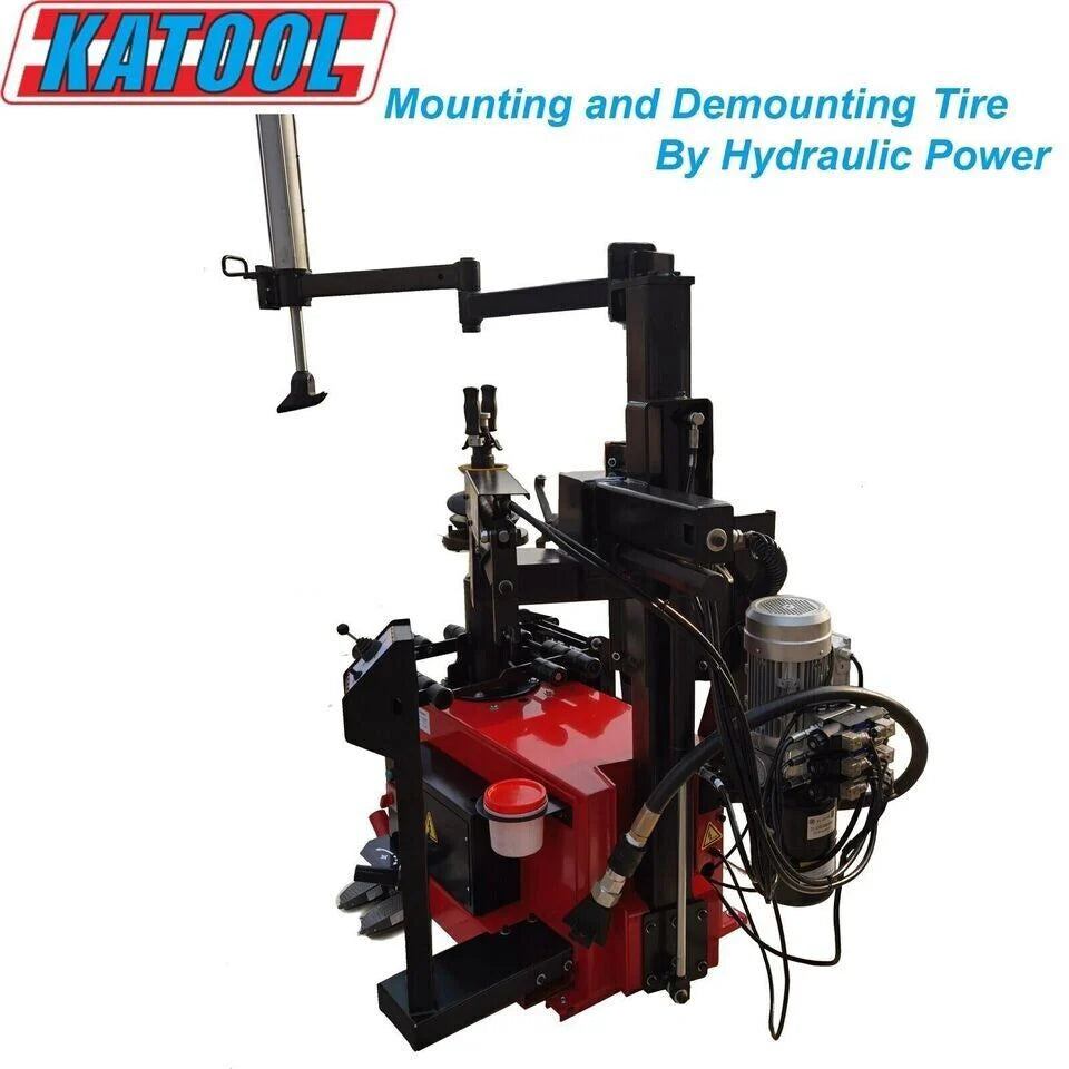 Katool KT-T900 Tire Changer with KT-B750 Combo Wheel Balancer