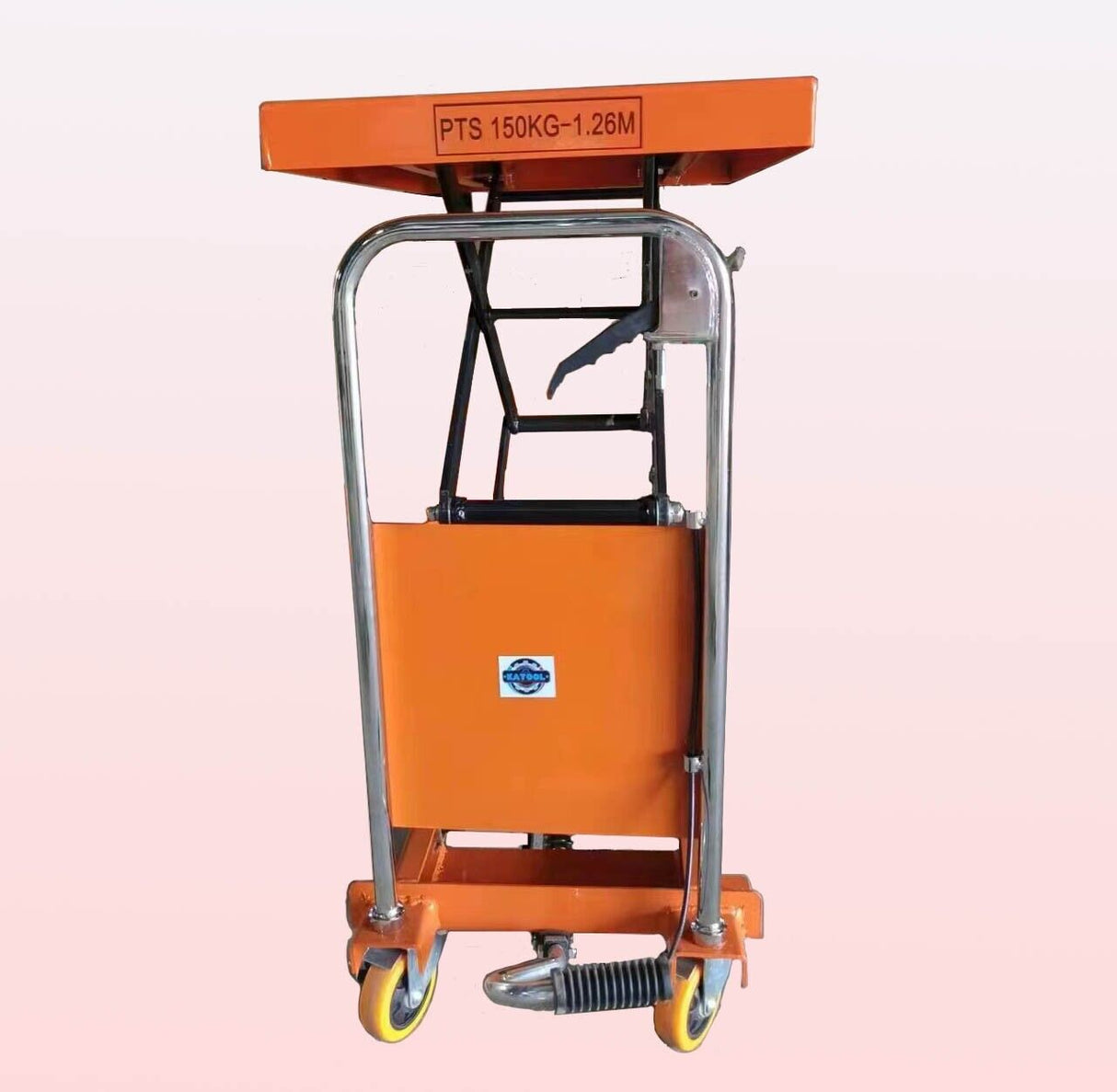 Katool Hydraulic Lift Table Cart 330lbs Manual Scissor Lift Table KT-Lift