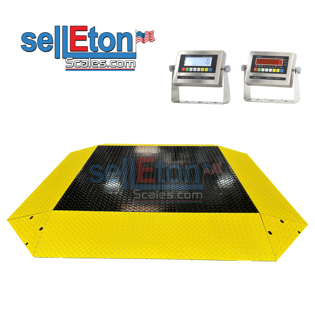 Prime Scales SL-960-4x4 Low Profile Selleton 4' x 4' Pancake Scale