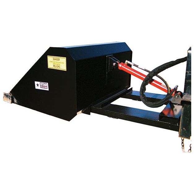 Star Industries 45" Self-Dump Bucket 0.5 cyd Manual or Hydraulic |