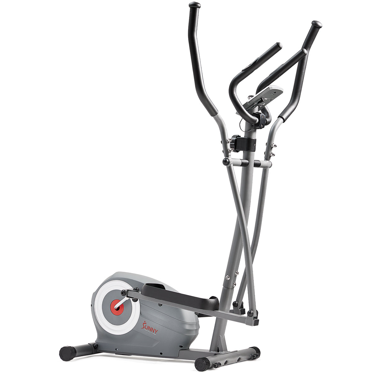 Sunny Health & Fitness Essentials Series Magnetic Smart Elliptical with Exclusive SunnyFit® App Enhanced Bluetooth Connectivity