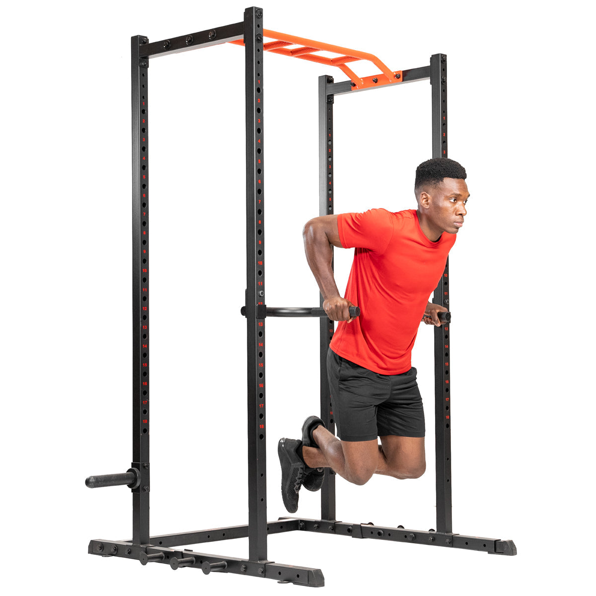 Sunny Health & Fitness Sunny Strength™ Dip Bar Attachment for Squat Racks and Power Cages