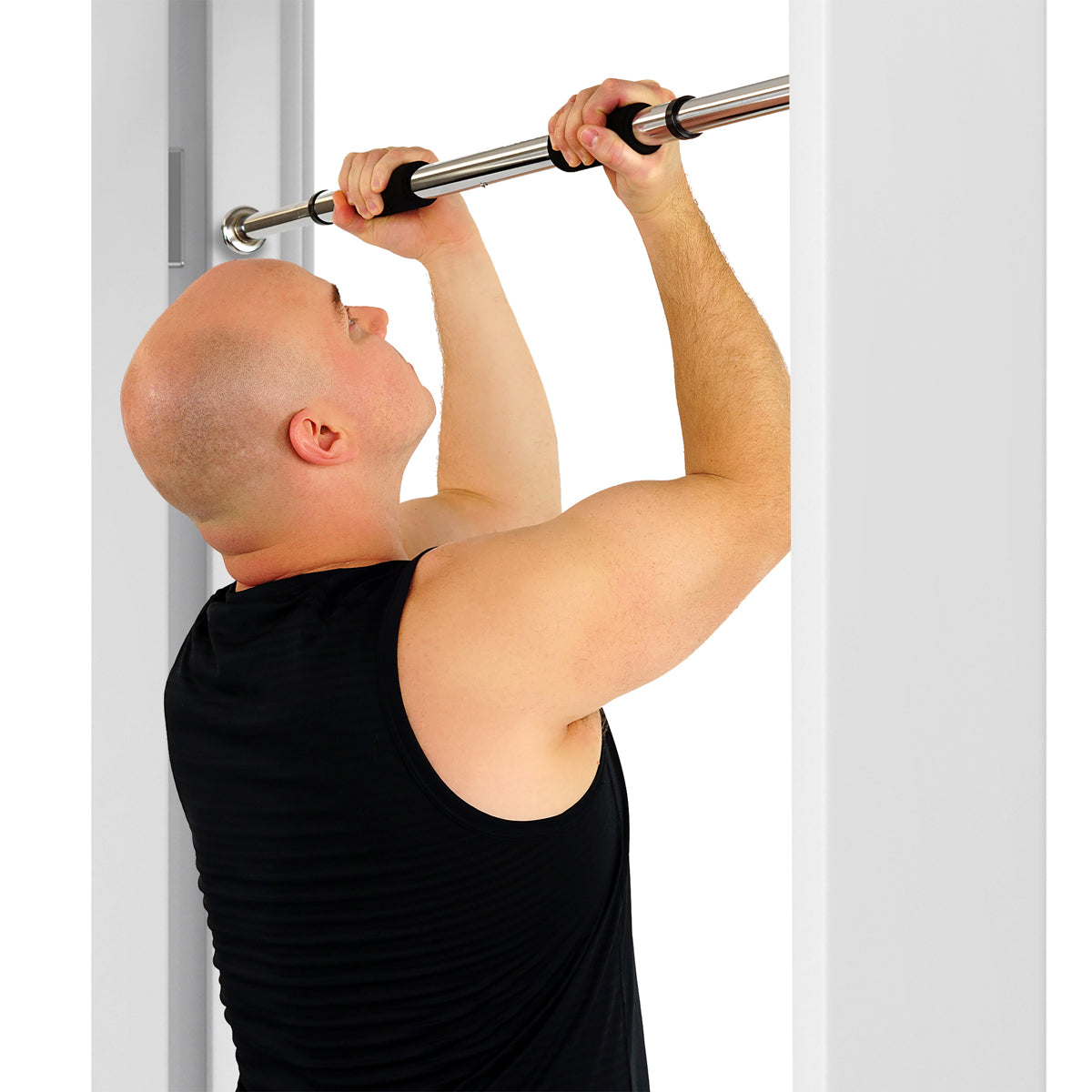 Sunny Health & Fitness Doorway Chin-Up Bar / Door Pull-Up Bar
