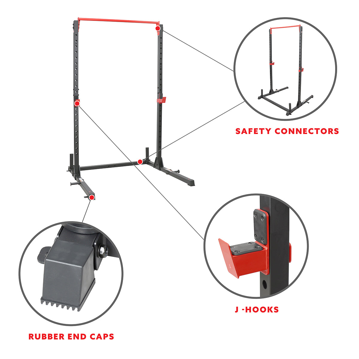 Sunny Health *& Fitness Strength™ Essential Power Squat Stand