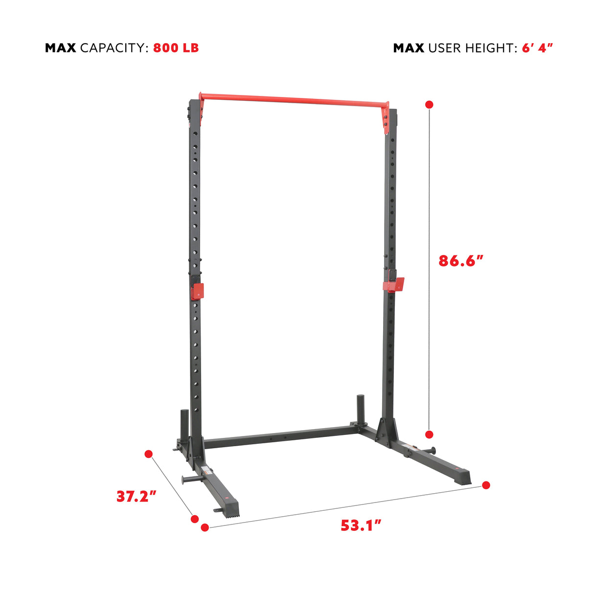 Sunny Health *& Fitness Strength™ Essential Power Squat Stand