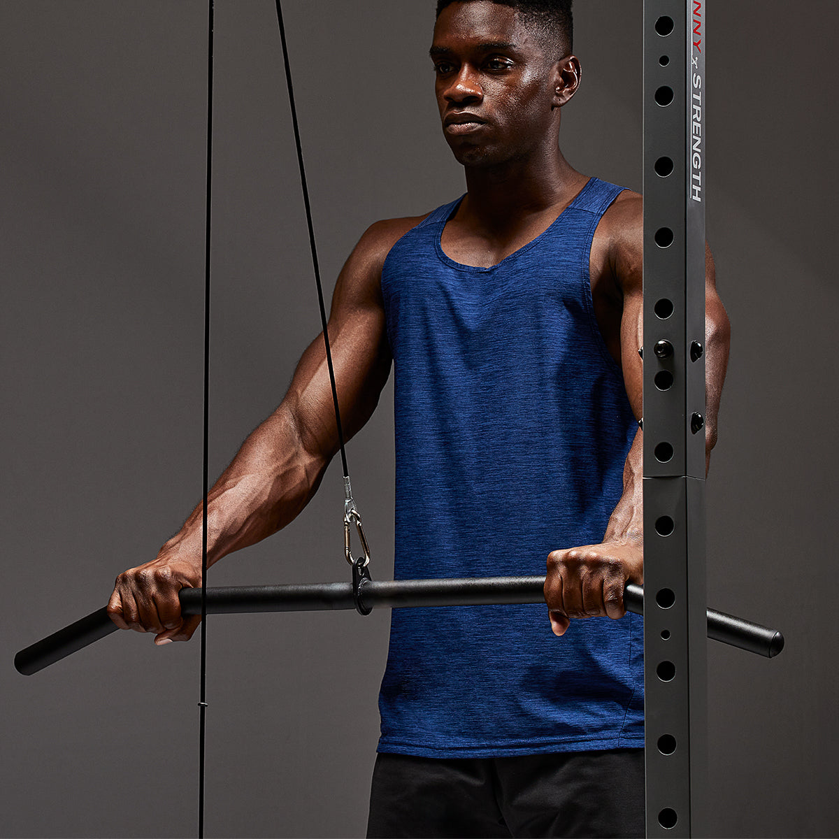 Sunny Health & Fitness Lat Pulldown Bar Cable Attachment