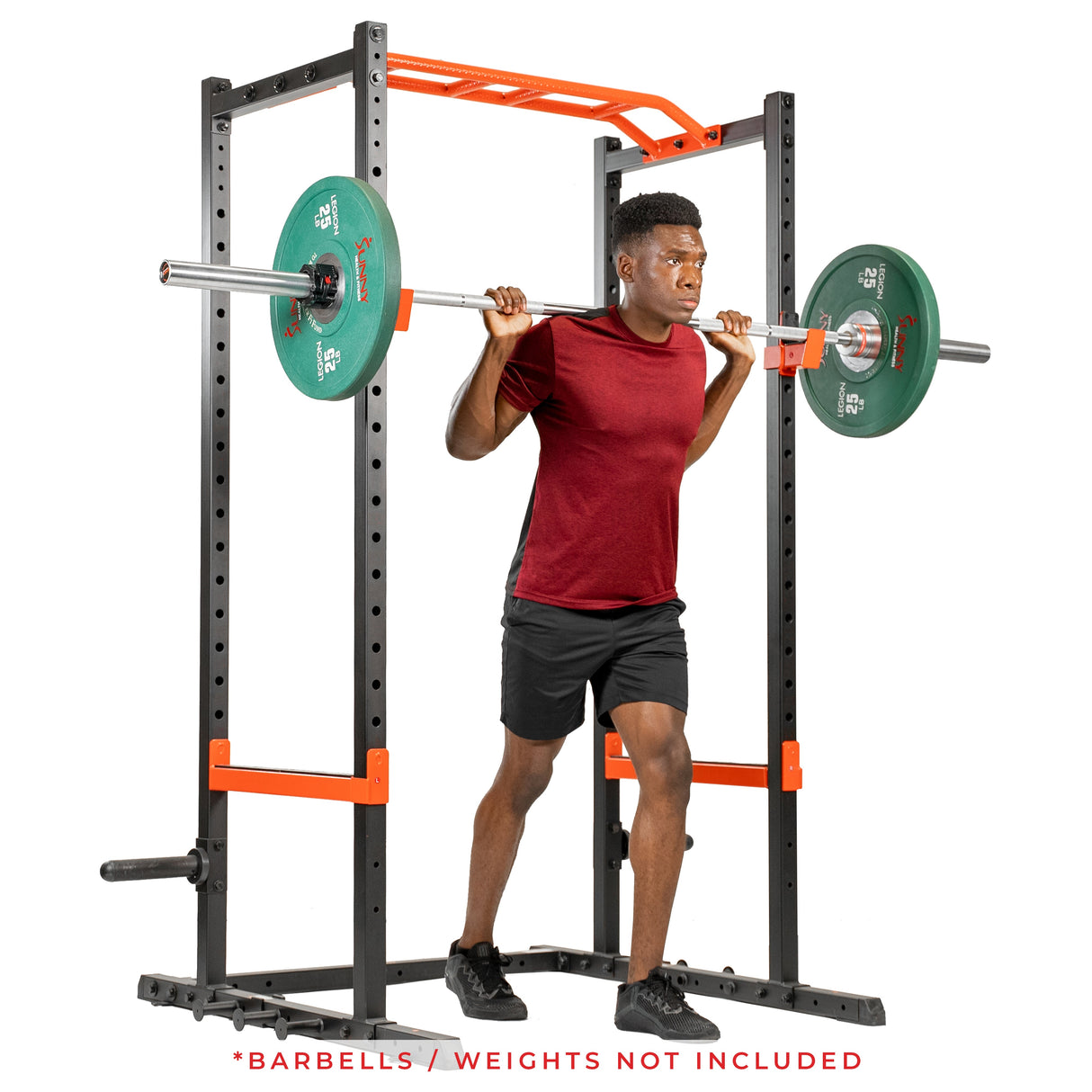 Sunny Health & Fitness Power Zone Advanced Multifunction Squat Power Cage