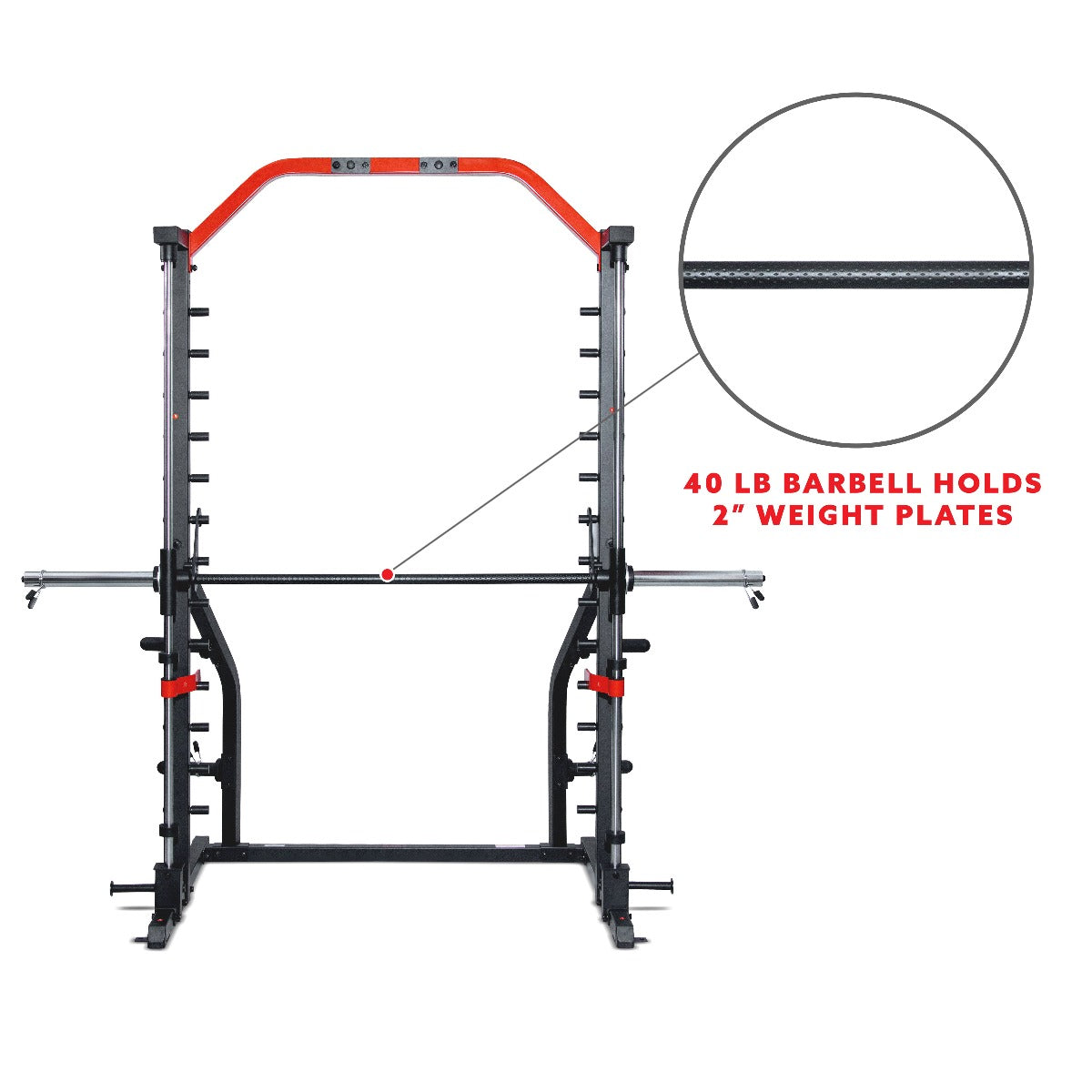 Sunny Health &Fitness Premium Home Use Strength Training Smith Machine