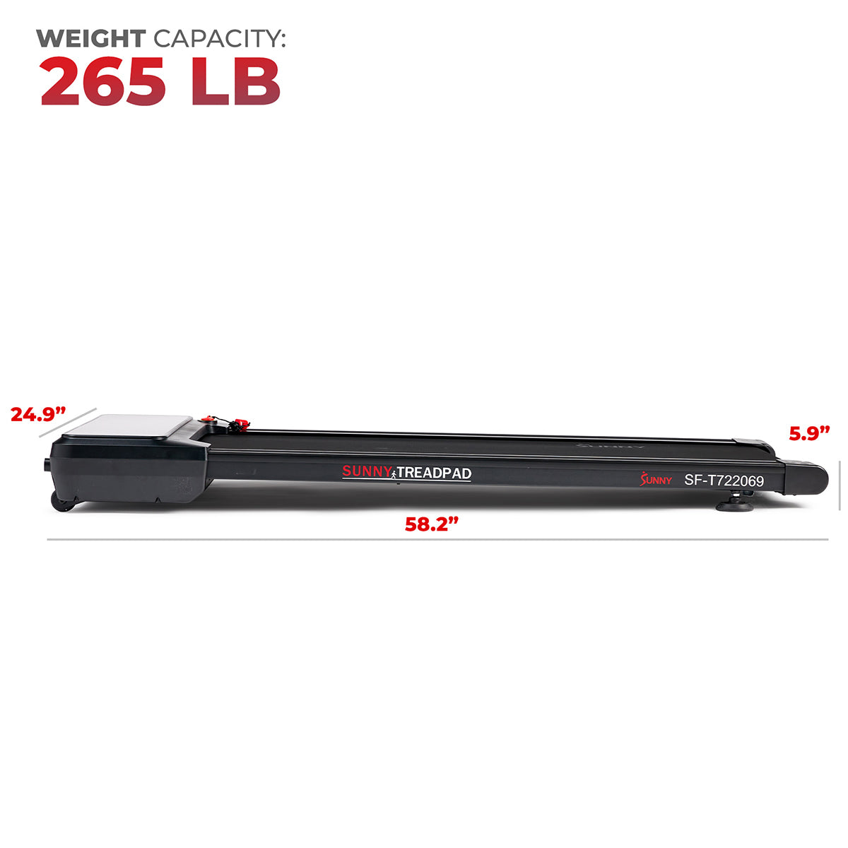 Pacer Auto Incline Under Desk Walking Pad Smart Treadmill