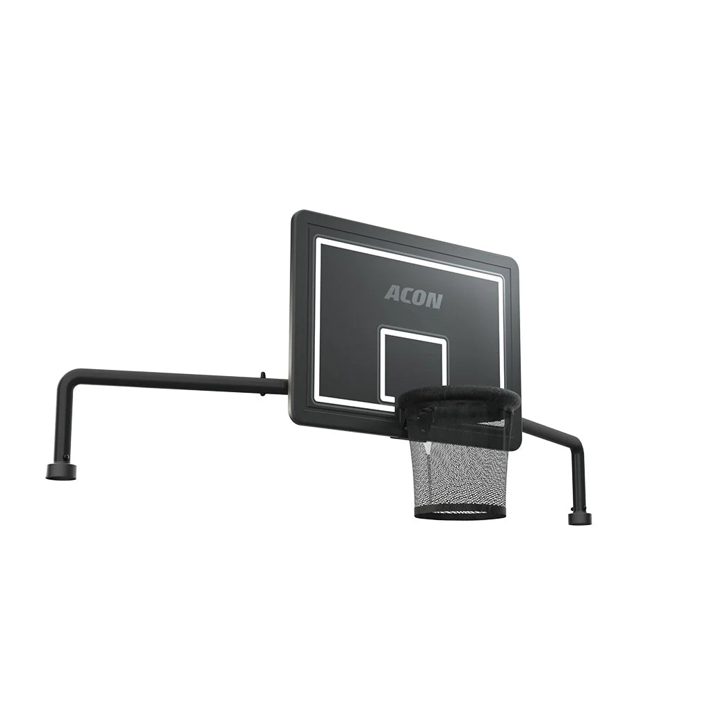 ACON Air Basketball Hoop with Back Net for Rectangular Trampolines
