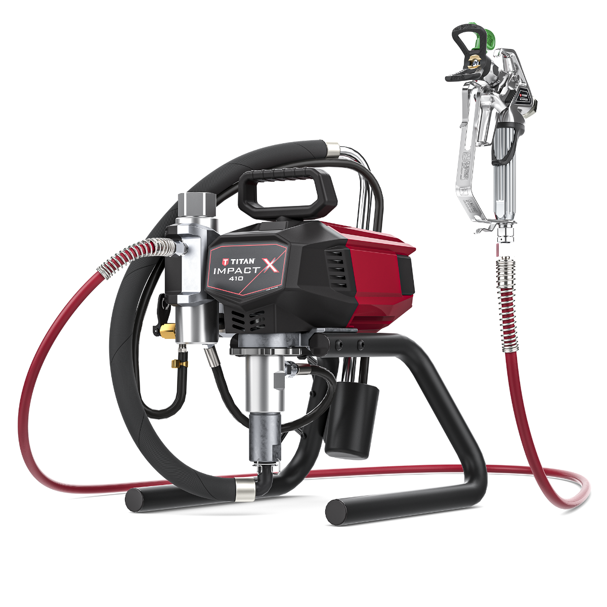 Titan 2430897 Impact X 410 Skid Airless Paint Sprayer
