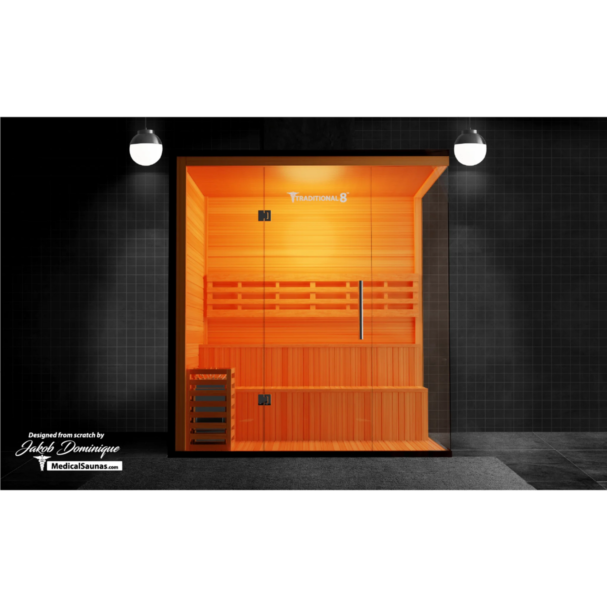 Medical Traditional 8 Plus V2 Traditional Sauna