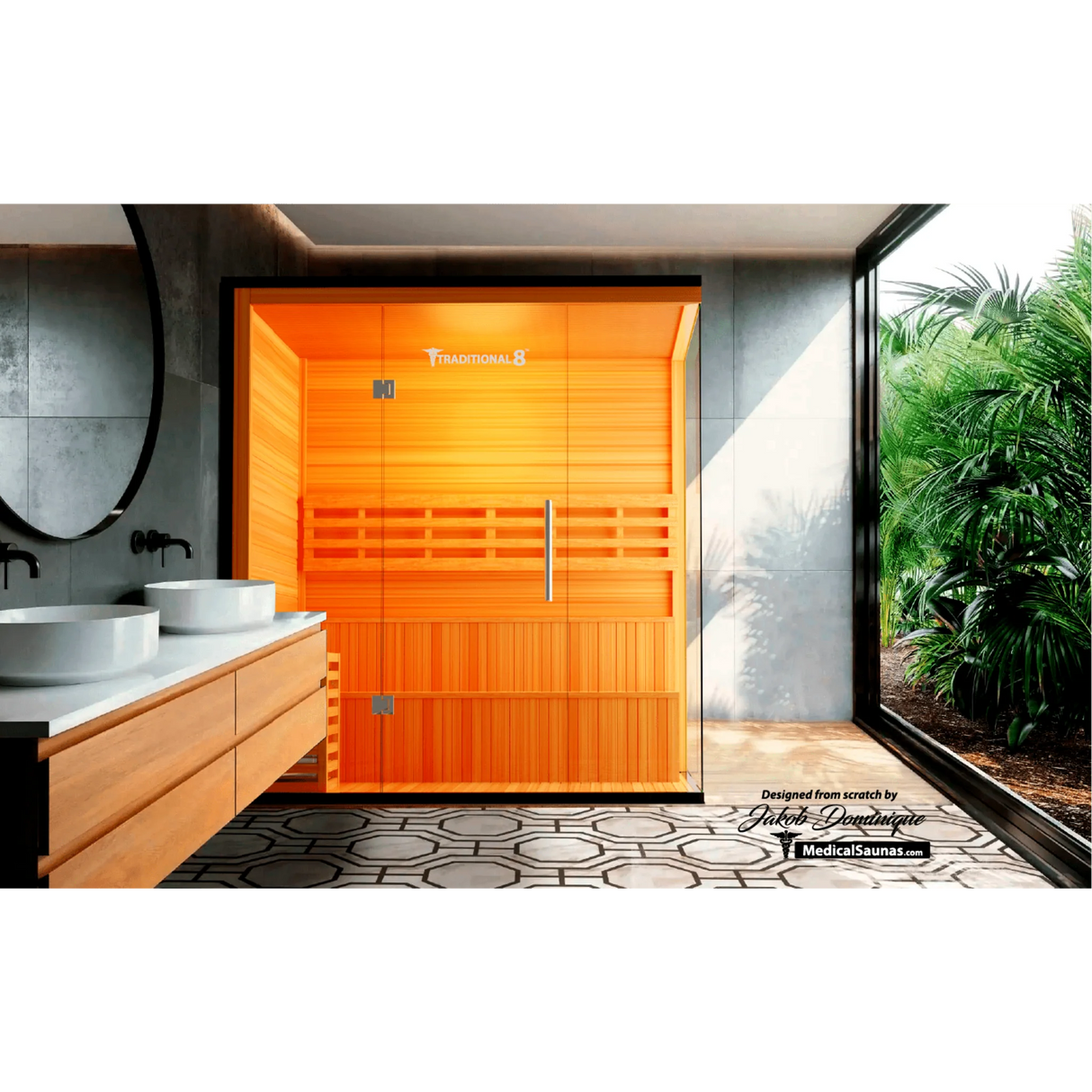 Medical Traditional 8 Plus V2 Traditional Sauna