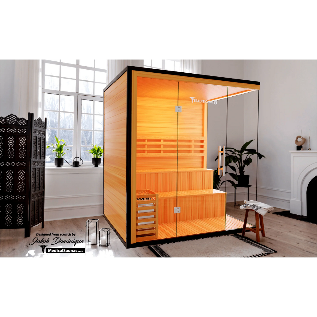 Medical Traditional 8 Plus V2 Traditional Sauna