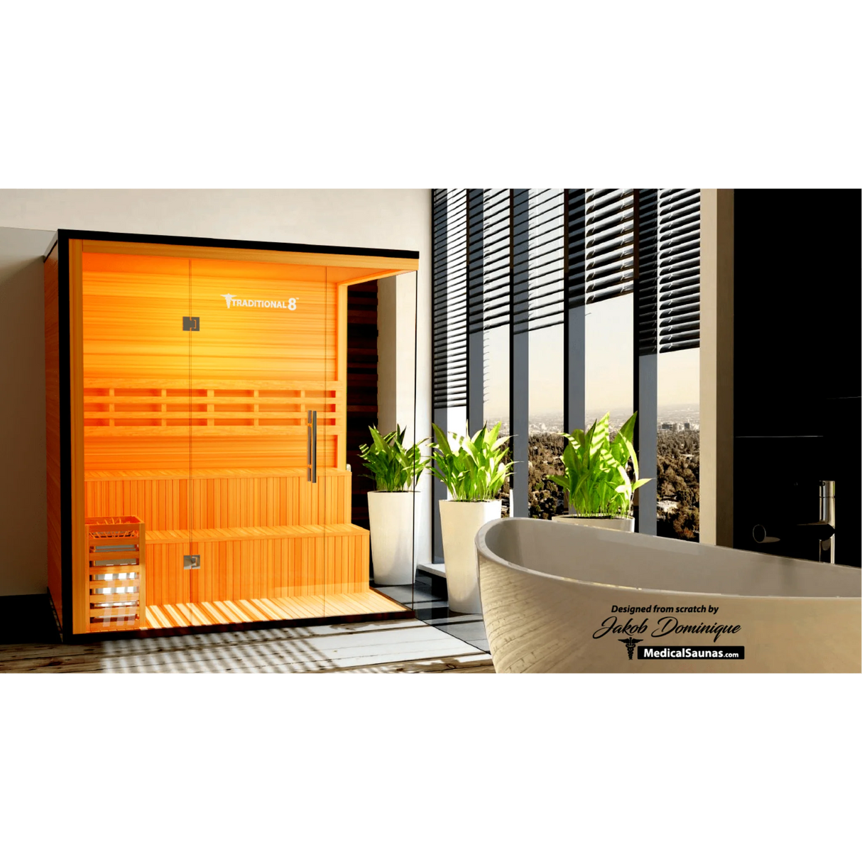 Medical Traditional 8 Plus V2 Traditional Sauna
