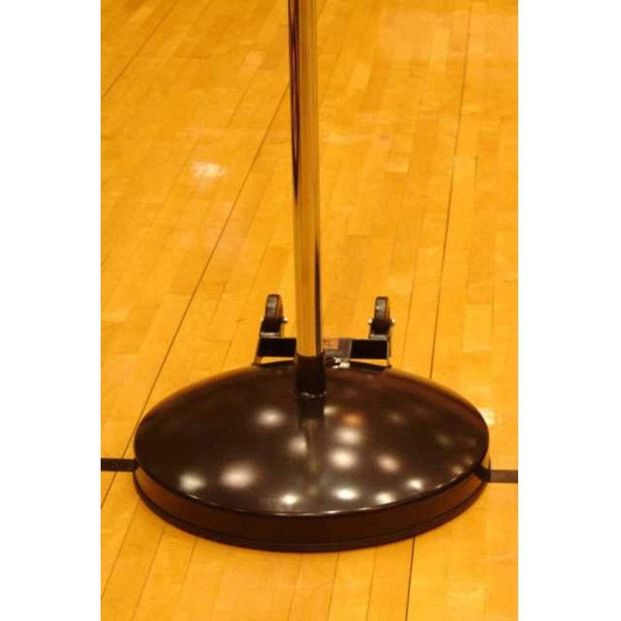 Trigon Sports Volleyball 24” Rollaway Standard Base & Pole Pair VBSTD24