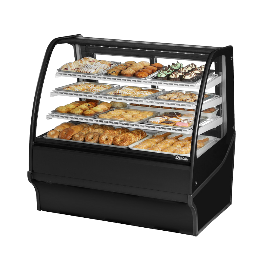 True Refrigeration TDM-DC-48-GE/GE-B-W Display Merchandiser Dry Non-refrigerated