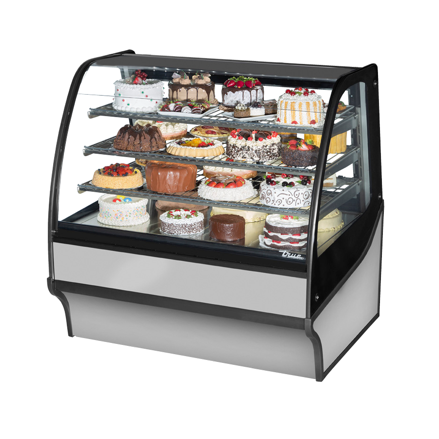 True Refrigeration TDM-DZ-48-GE/GE-S-W Display Merchandiser Dual Zone (dry/refrigerated)