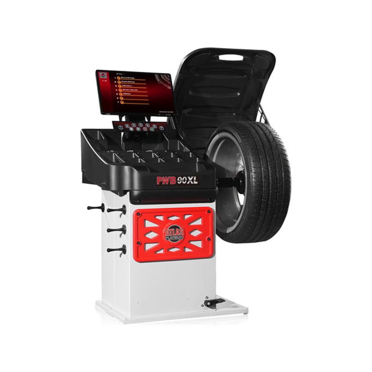 Atlas Platinum PWB90XL 3D Video Wheel Balancer W/ Laser Line