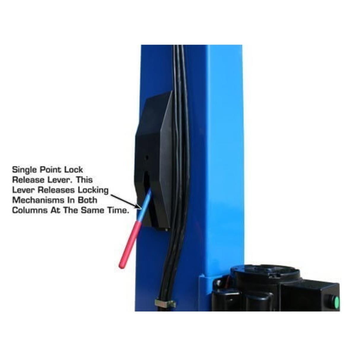 Atlas OHX10000X 10,000 lb Extra Tall 2-Post Lift