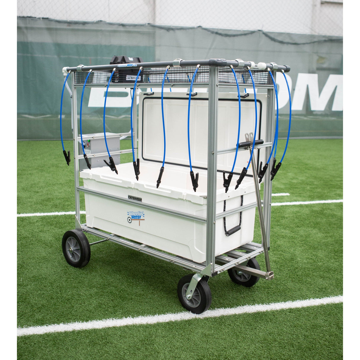 Wheelin Water WTM51-16 Team Cooler 51 (51 GALLON COOLER) Water Hydration Cart