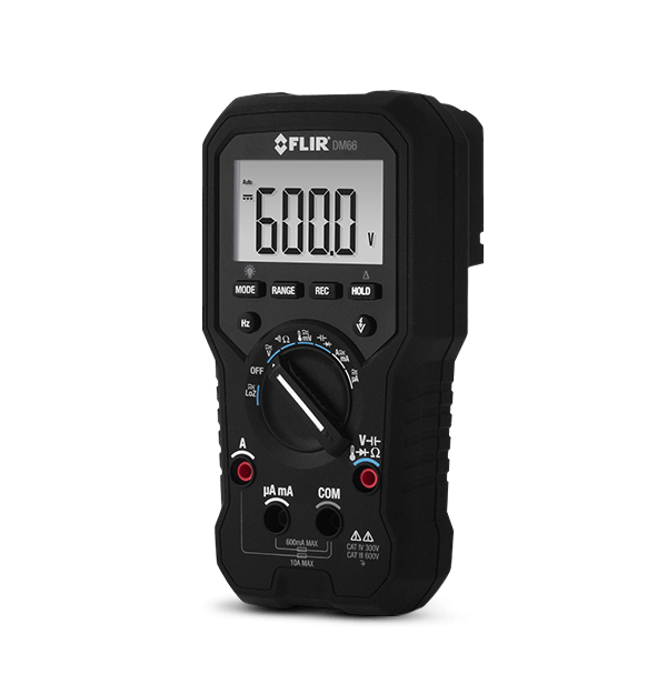 FLIR DM66 True RMS Multimeter with LoZ, 600V