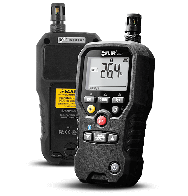 FLIR MR77 Pin/Pinless/RH Moisture Meter