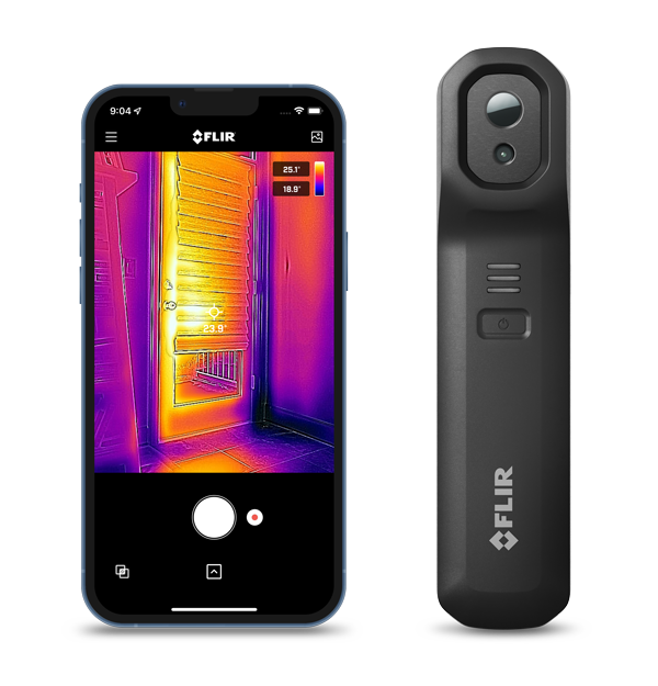 FLIR EDGE - Thermal Camera with Wireless Connectivity for iOS and Android Smart Devices (80 x 60 IR Resolution)