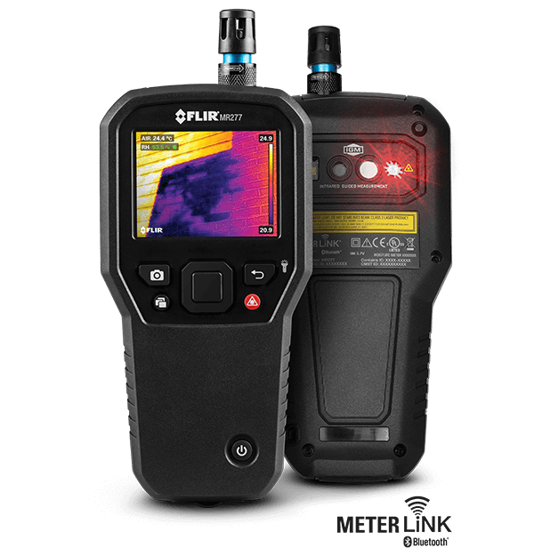 FLIR MR277 - Building Inspection System with Moisture Hygrometer and MSX IR Camera