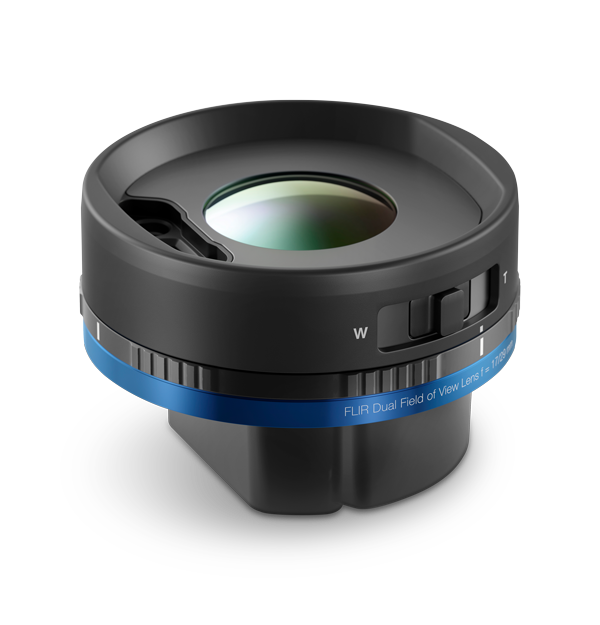 FLIR T300954 - FlexView Dual FOV IR Lens (24-Degree/42-Degree/Lens Case/For TXXX & EXX Thermal Cameras)