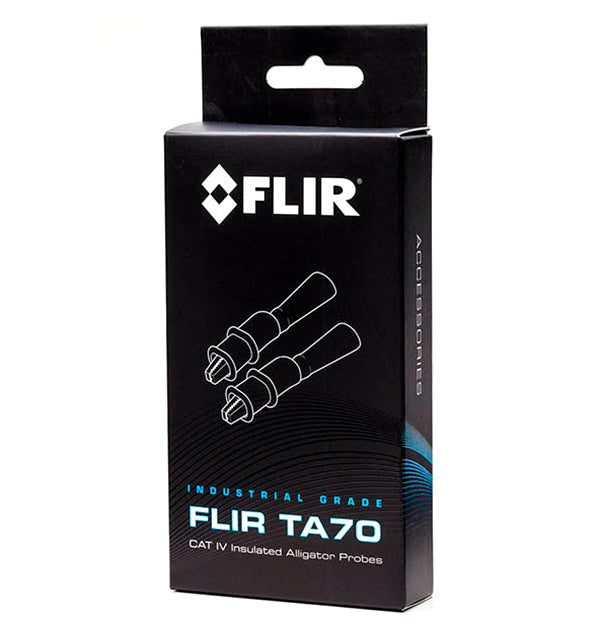 FLIR TA70 CAT IV Insulated Alligator Test Probe Clips